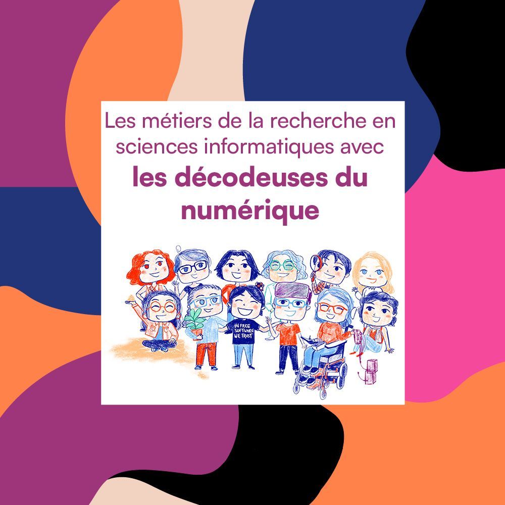 #Évènement | Aujourd’hui, 600 collégiennes, collégiens, lycéennes et lycéens découvrent les sciences informatiques autour des Décodeuses du numérique, héroïnes de la BD primée par le <a href="/CNRS/">CNRS 🌍</a> !
🤝 <a href="/Terra_Numerica/">Terra Numerica</a> <a href="/MMI_lyon/">Maison des Mathématiques et de l'Informatique</a> <a href="/SocInfoFr/">Société informatique de France - SiF - SocInfoFr</a> <a href="/asso_aeif/">AEIF</a> <a href="/Academie_Paris/">Académie de Paris</a>