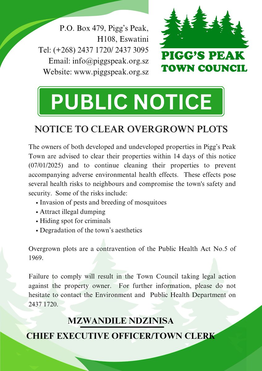 [PUBLIC NOTICE]