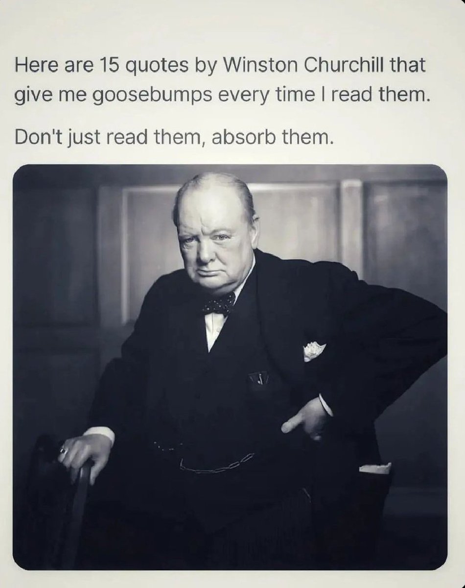 healthh_booster's tweet image. Here are 15 quotes by Winston Churchill that give me goosebumps every time I read them: