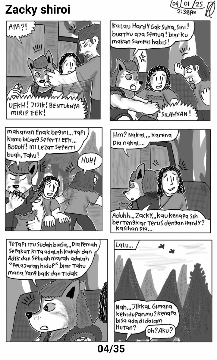 DavidOcktora's tweet photo. ZACKY SHIROI COMIC
series version
LANGUAGE OF COMIC : ๐ฎ๐ฉ Indonesia ๐ฎ๐ฉ
SUBJECT STORY : Jikkal Nelson
EPISODE : 04
PART (Comic clips) : 35
Genre : Science fiction / Adventure
#digitalart #digitalcomic #comic #komik #indonesia #Zackyshiroi #Foxwolfcomic https://t.co/M6bRHW0ZW0