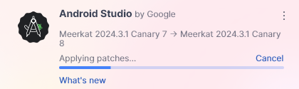 The_Trakx's tweet image. #AndroidStudio team is back to work it seems! #AndroidDev