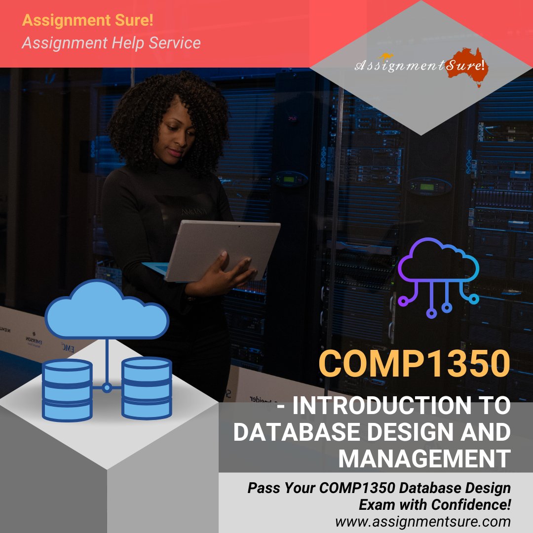 AssignmentSure's tweet image. 🚀 COMP1350 Practice Exam Help!
Struggling with Database Design and Development? We've got you covered!
✅ Expert Guidance
✅ Simplified Solutions
🔗 assignmentsure.com
#COMP1350 #DatabaseDesign #AssignmentHelp #StudentSupport #ExamHelp #DatabaseDevelopment