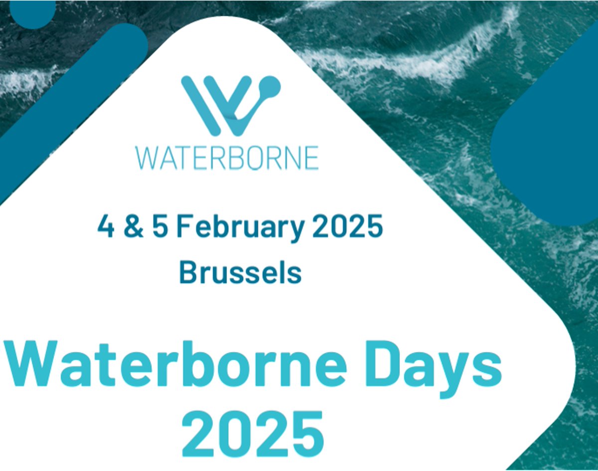 Waterborne Days 2025 is coming to Brussels, 4–5 Feb 2025! Join Europe’s top experts &amp; innovators to discuss #decarbonising &amp; #digitalising #waterborne #transport.
🎉 Excited to announce <a href="/ShypsP/">sHYpS Project</a> is nominated for the #Innovation Award!
