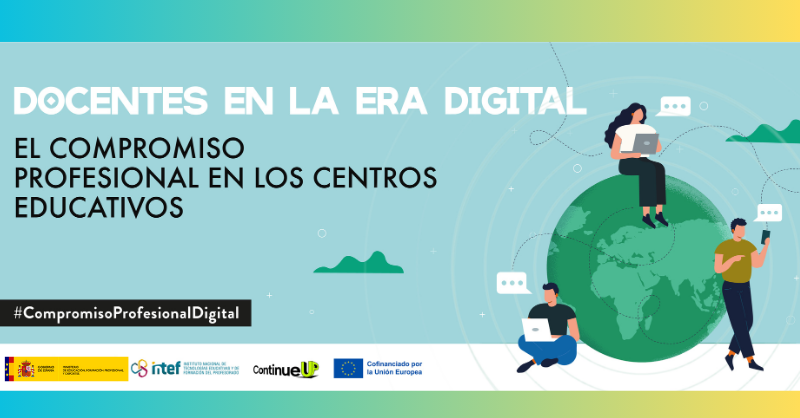 educaINTEF's tweet photo. 🎉 Este 2025, haz de tu desarrollo profesional un propósito de año nuevo y realiza el MOOC Docentes en la era digital: el compromiso profesional en los centros educativos
#CompromisoProfesionalDigital #ContinueUP
🔗¡Inscríbete ya!: https://t.co/c1r4nmZP7w https://t.co/VT11v0hHiJ