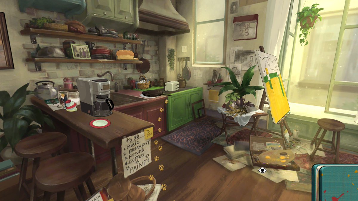 「『Behind the Frame 〜とっておきの景色を〜』これも絵と音楽がよか」|おやかた🥘のイラスト