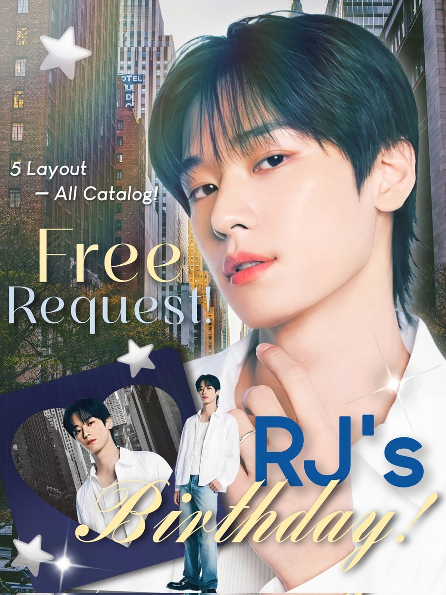 Interactions would be very appreciated! 🎀

Greatest Tuesday! 🗝 Yesteday was kak RJ's (@espreoso) birthday! 🌟 And we celebrate it with 5 FREE REQUEST all catalog dari kakak anon baik hati! 🥳

🕓 7 – 8 January 22.10! 

Scroll down for claim and details! 🎀

t. #zonauang GA leot