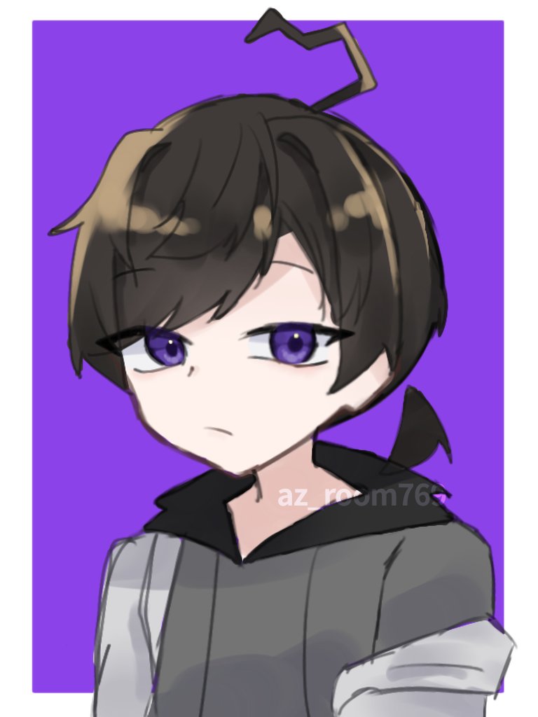 #新しいプロフィール画
代理的な子、名前はアニス 男です 全身はミスったのでないです