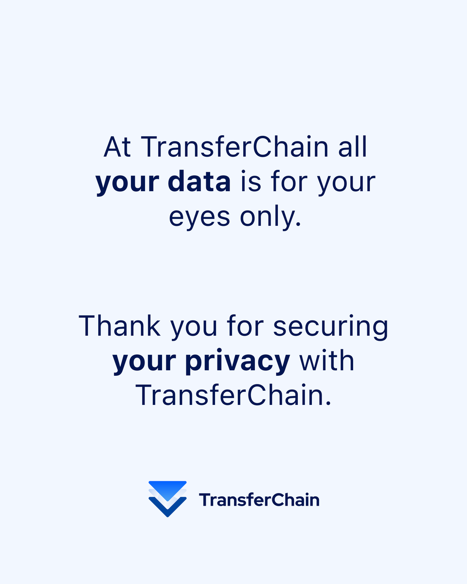 🎉 Your #TransferChainWrapped is here!

Don't forget to read the last slide 😏 

In 2024, your top files stayed safe, secure, and only for your eyes. 👀🔒 Thank you for trusting us to protect your privacy all year long.

Here’s to another year of secure and private file storage