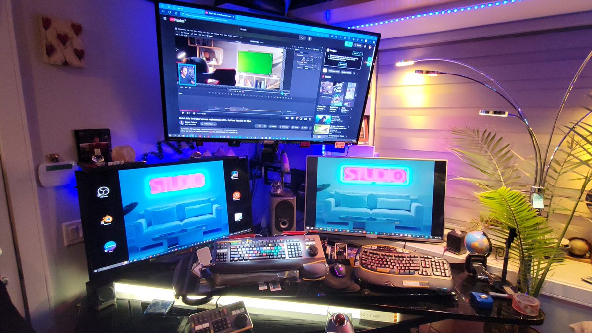 Editing Studio 49th Parallel design