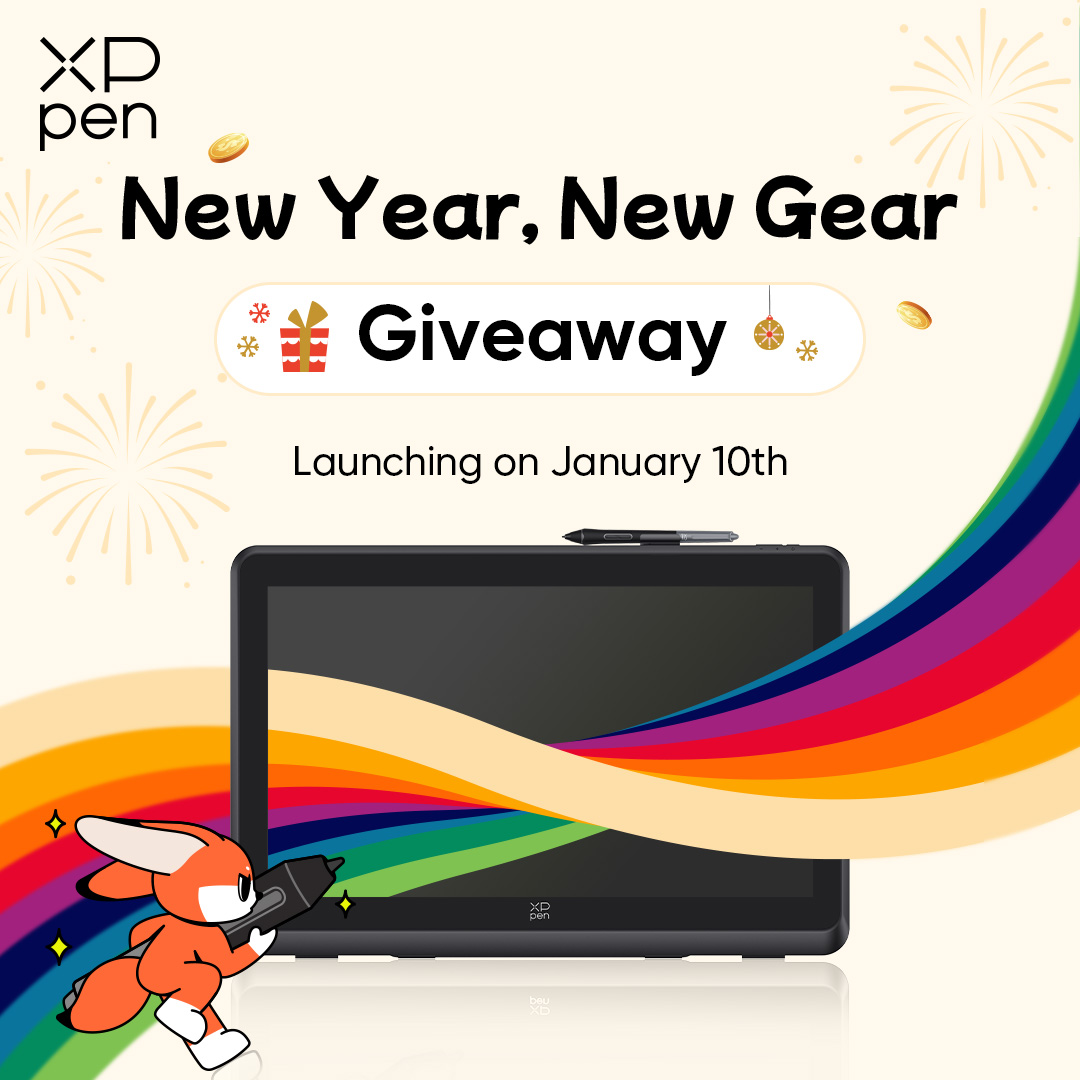 xppenusa's tweet image. #XPPenGiveaway 🎁
The newest member of the Artist Gen 2 Series drops on January 10th! 🎨To celebrate, we’re giving away a #DecoFunL to one lucky winner!

How to enter✨
1️⃣ Follow @xppenusa 
2️⃣ RT this post
3️⃣ Stay tuned—winner announced on January 10th!

#XPPen #ArtistPro22