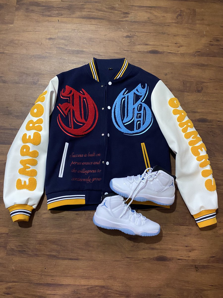 150Babyy's tweet photo. LETTERMANS DROPPING THIS MONTH🔥 EMPEROR GARMENTS…JOIN MY WAITLIST FOR THIS AND ALL OTHER PRODUCTS 

https://t.co/eFFZpcjkcN https://t.co/zS3tX5WgQX