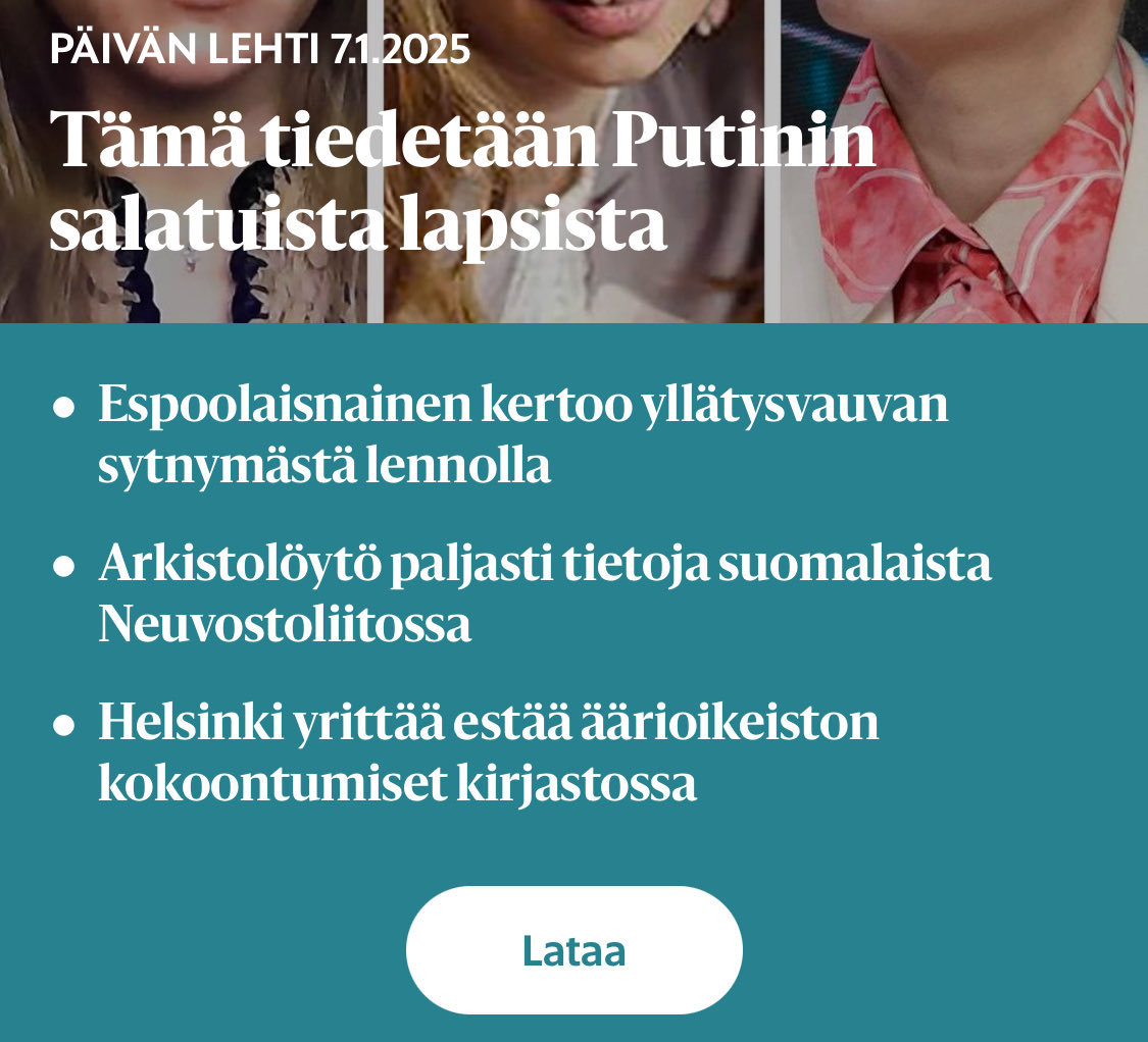 Otsikoiden kirjoitusvirheet pistävät pahasti silmään <a href="/hsfi/">Helsingin Sanomat</a> Nyt virhe neljästä otsikosta kahdessa.