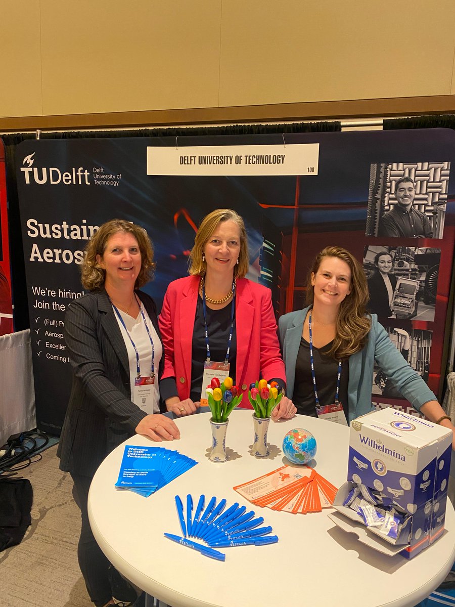 Ready for the <a href="/aiaa/">AIAA</a> SciTech Forum this week! 🙌🏻 Meet us at booth no.108

#aetudelft #tudelft #Delft #university #sustainableaviation #engineering #peopleofAE #AIAASciTech <a href="/tudelft/">TU Delft</a>