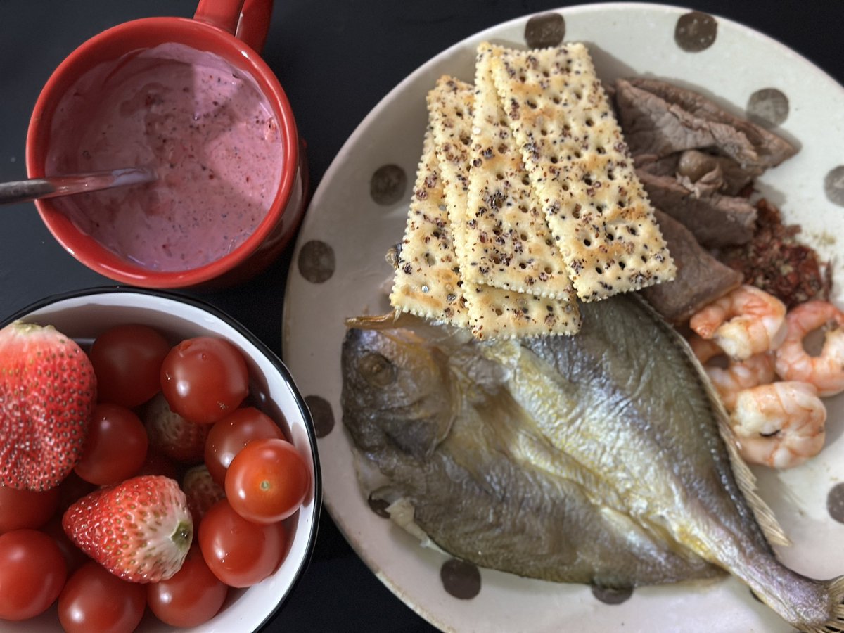 这次是在盒马的西冷牛排 吃起来一般