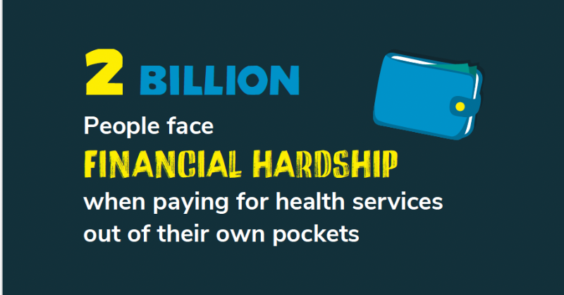 UHC2030's tweet photo. Over the last 20 years, financial protection has worsened, with 2 billion people experiencing financial hardship and 1.3 billion people pushed into poverty due to health expenses. #FinancialProtection101 https://t.co/UB5xb36jtF