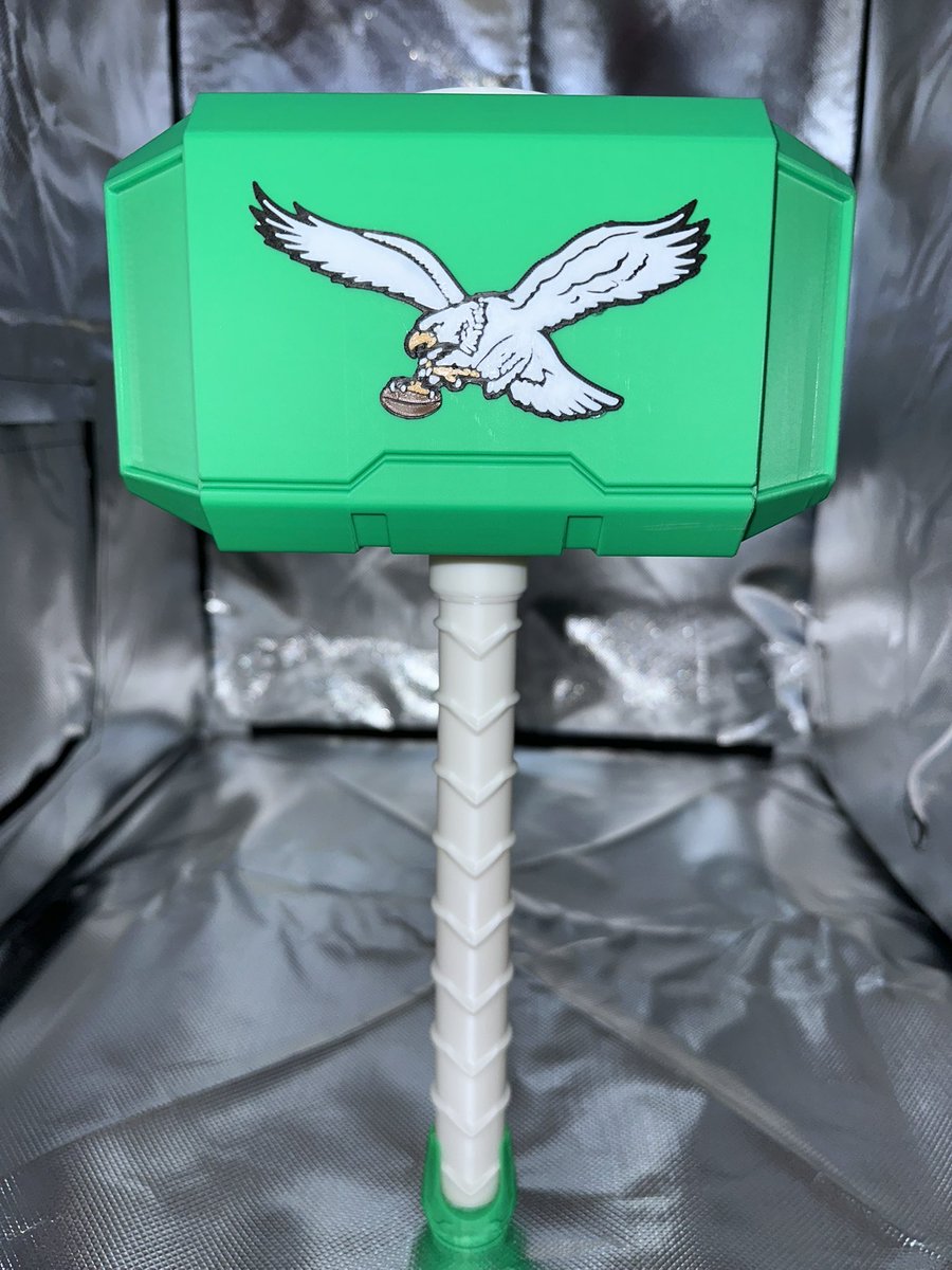 BroncoLegacy's tweet photo. Custom OG Philadelphia Eagles Thor Hammer https://t.co/A8G4YEIiAC