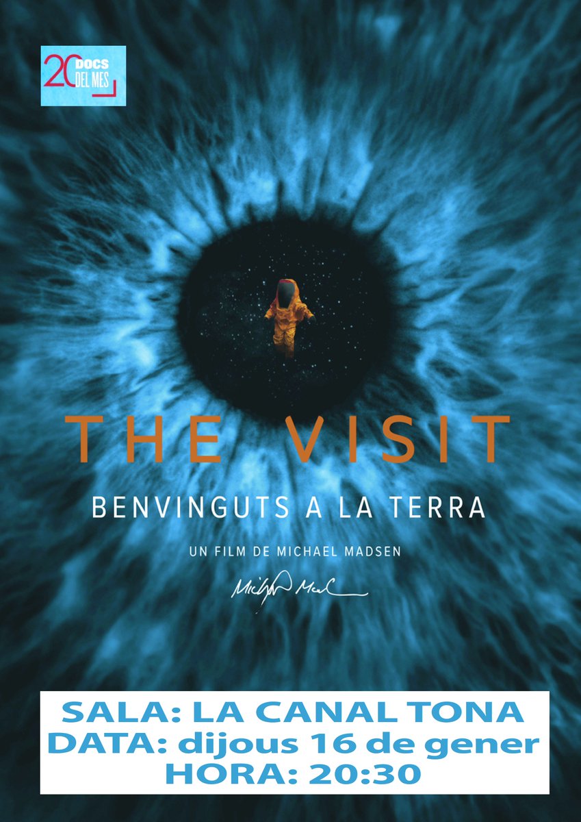 Aquest  mes de gener podras veure: "The visit" que relata un creible escenari de la primera presa de contacte amb vida extraterrestre. Revela temors, esperances i rituals d’una espècie obligada a fer front a formes de vida alienígenes que poden o no veure’s com una amenaça.