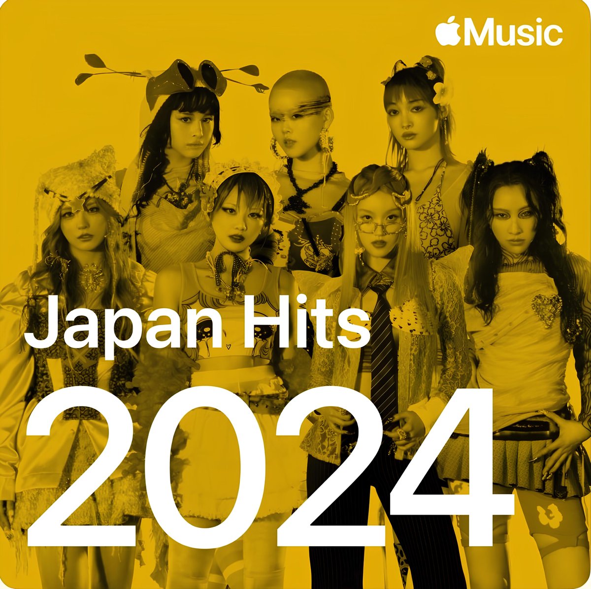 XGGlobal_'s tweet image. XG is on the cover of Apple Music Japan Hits 2024 ✨

#XG 
@XGOfficial_