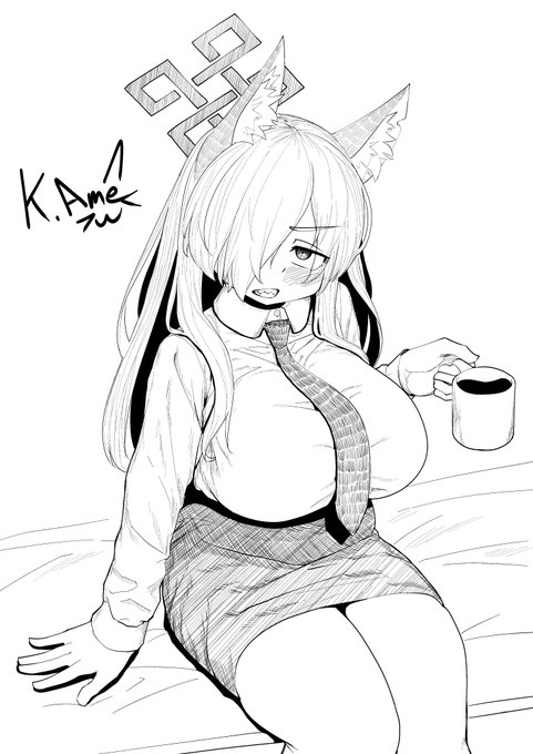 お題よりブルアカのカンナちゃん!!!!!カワイイ!!! 