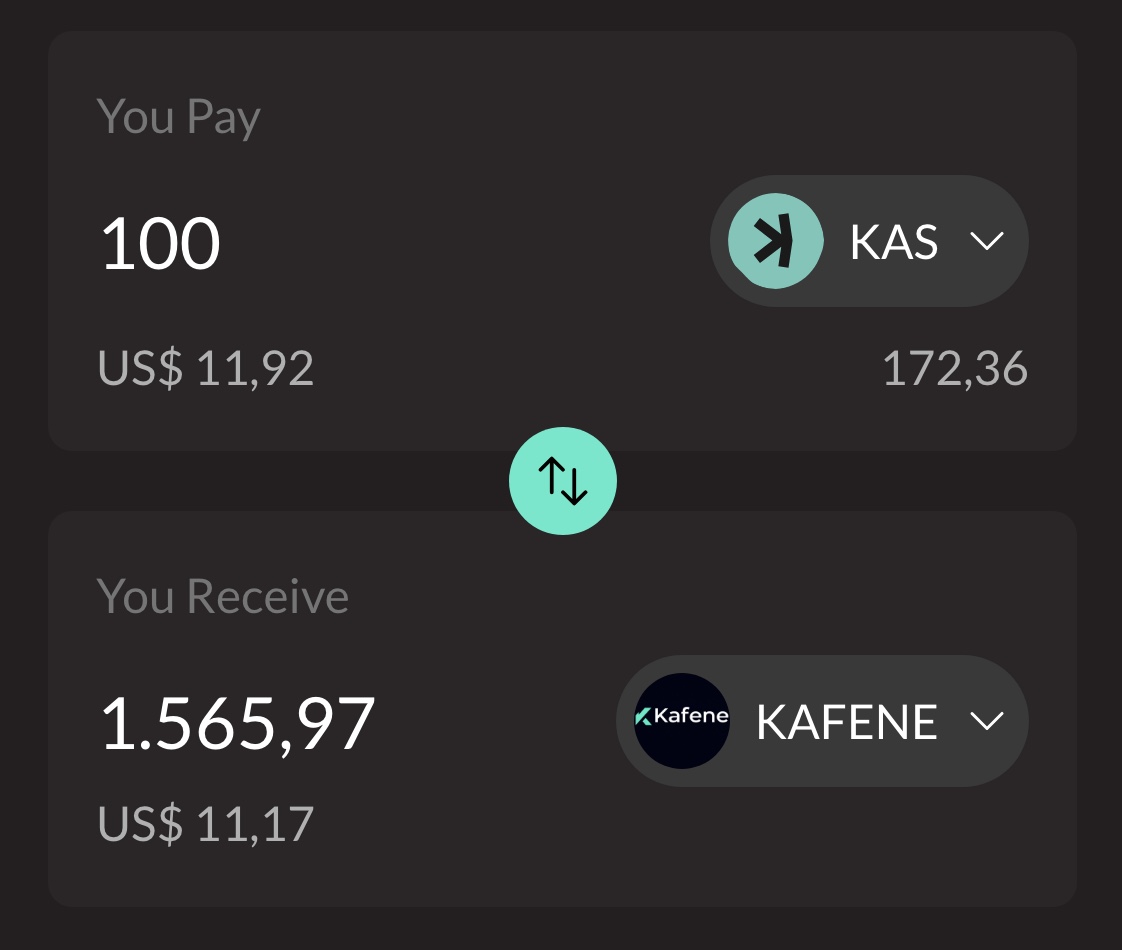 $KAFENE listed for trading on Ghost Wallet