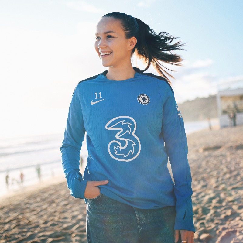 ChelseaFCW's tweet photo. Her Chelsea journey continues. ๐
Chelsea have exercised the option to extend the contract of @Guro_Reiten! โ๏ธ