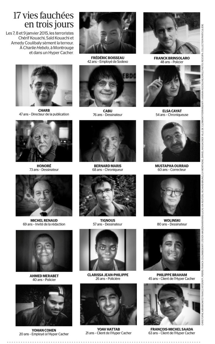 10 ans. Ne jamais les oublier. #Charlie #HyperCacher