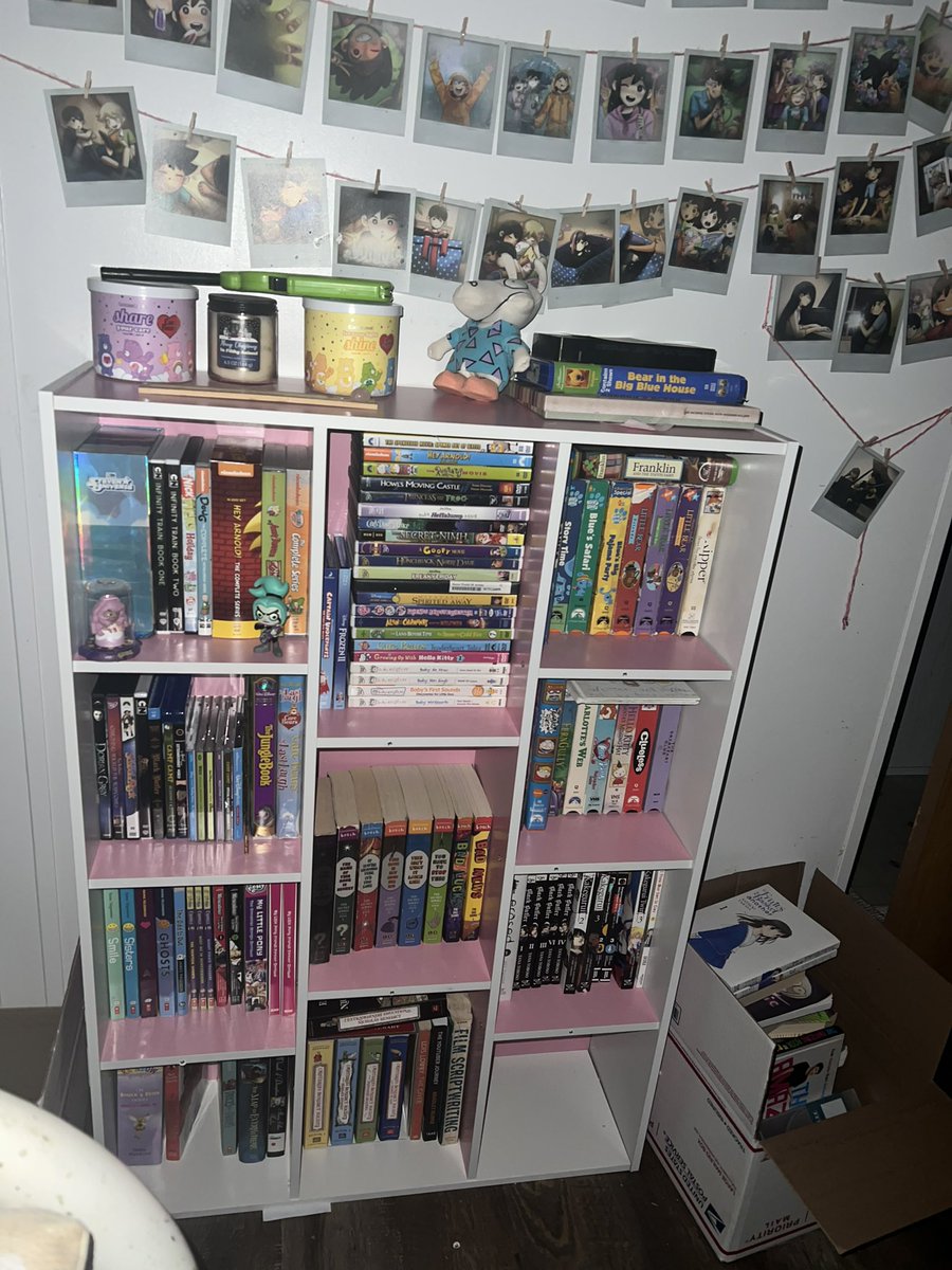 I don’t post here anymore, but here’s my new shelf