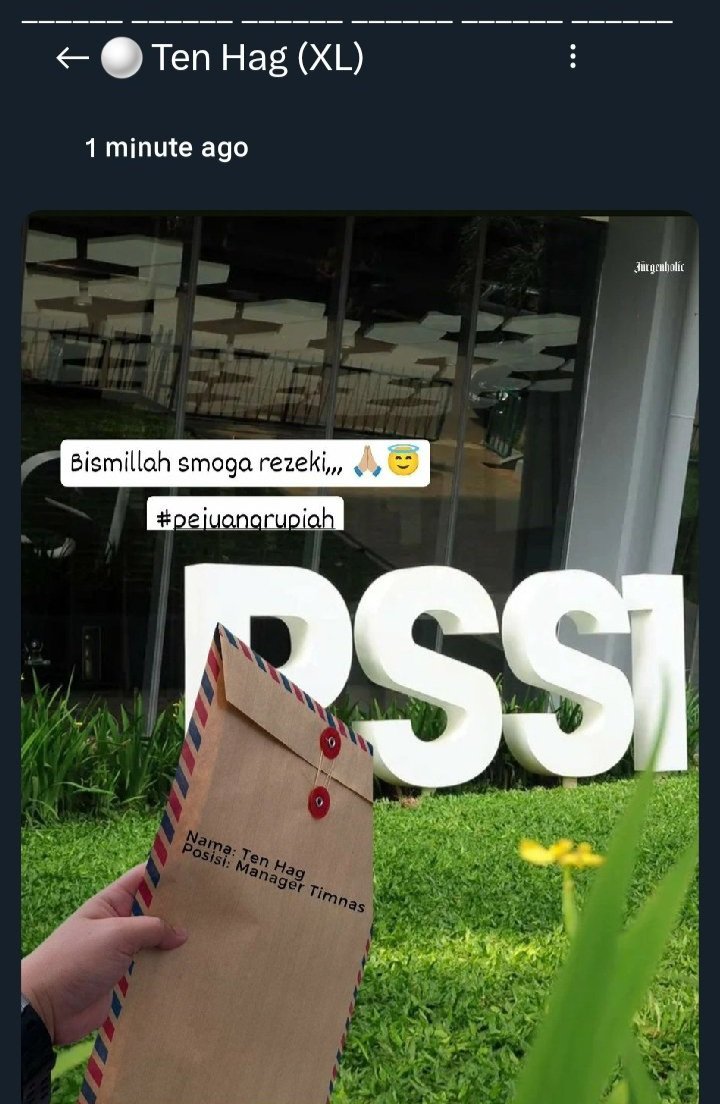 Udarafif's tweet photo. @aingriwehuy Tenang cuy... pelatih timnas gk jdi si Patrick Wanggai

info valid langsung dri No.Whatsapp (XL) Erik Ten Hag 🥶 https://t.co/3znCDLIM1p