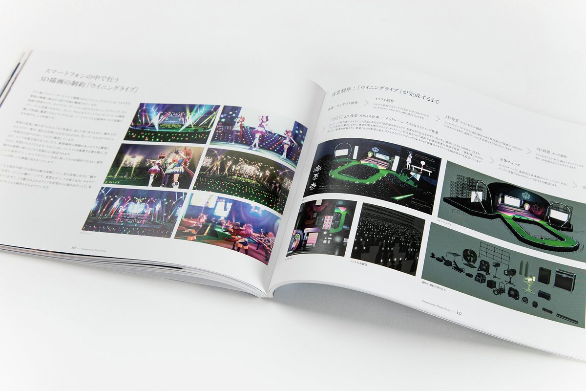 Cygames背景美術展 グッズ情報】 公式図録の中身をチラ見せ👀 背景