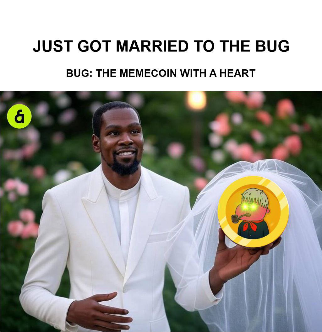 DonHOPE16's tweet photo. Unite with $BUG. Join $BUG, the memecoin that's all about unity, community, and making a difference! HODL and be part of something bigger! #Kaia #Bug #Kaiachain #KaiaDefi @kaiadefi @BugMemeKAIA https://t.co/kcSMpFLKEc