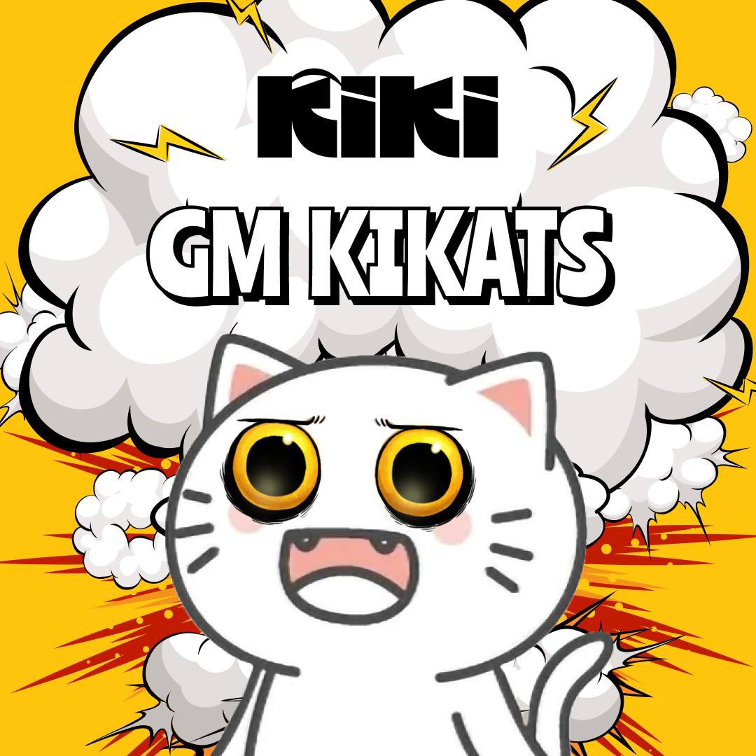 KIKIcatofficial's tweet photo. GM KiKats! Who’s ready for some action? 💥 https://t.co/OWUXHYt2Gp