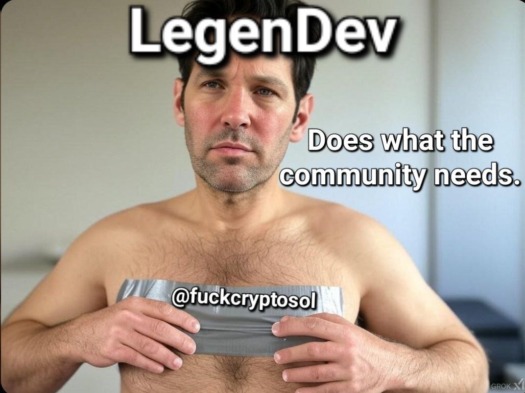Go0DY (@xdgoodybx) on Twitter photo <a href="/0xGroovy/">groovy.eth</a> <a href="/0xGroovy/">groovy.eth</a> This is the play to send higher. Day 2 of working this low cap gem and we are poised to send. Strong community of diamond handers and a solid narrative. The Peoples coin.
My Last Bet
CA:
Dv93JuC16UQmnUSV6386FmmPFAFmcMJcHm9TEm1apump <a href="/0xGroovy/">groovy.eth</a> <a href="/0xGroovy/">groovy.eth</a> This is the play to send higher. Day 2 of working this low cap gem and we are poised to send. Strong community of diamond handers and a solid narrative. The Peoples coin.
My Last Bet
CA:
Dv93JuC16UQmnUSV6386FmmPFAFmcMJcHm9TEm1apump