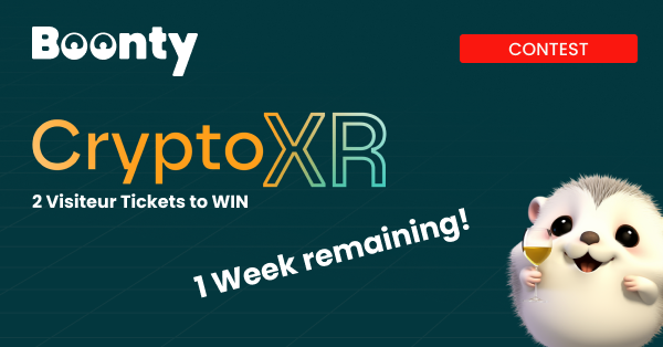 boonty_io's tweet photo. Two more days.. who wants to come?! 

Like and share this post to have your chance to attend an amaaaazing event !

#Boonty #cryptoXR https://t.co/1TKaPgLvdW