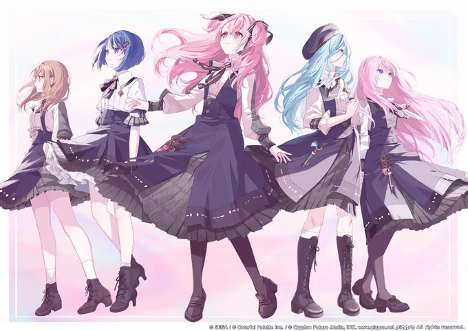 『ももいろの鍵』Full ver.MORE MORE JUMP! × 巡音ルカイラストを担当させていただきました。よろしくお願いいたします #プロセカ #モモジャン 