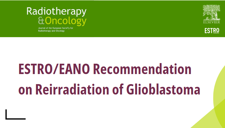 ESTRO_RT's tweet photo. Check out the ESTRO/EANO recommendation on #reirradiation of #glioblastoma recently published in open access in @RO_GreenJournal:
👉 https://t.co/dRdy0aiOXl
@EANOassociation #radonc https://t.co/R0xGpANqWv