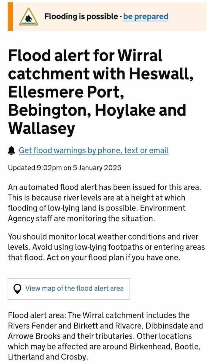 billye1958's tweet photo. @unitedutilities @LivEchonews @bbcmerseyside  why are you not pumping the water away from the Wirral rivers to ease the flood issues? https://t.co/Bh8wZUyrYG