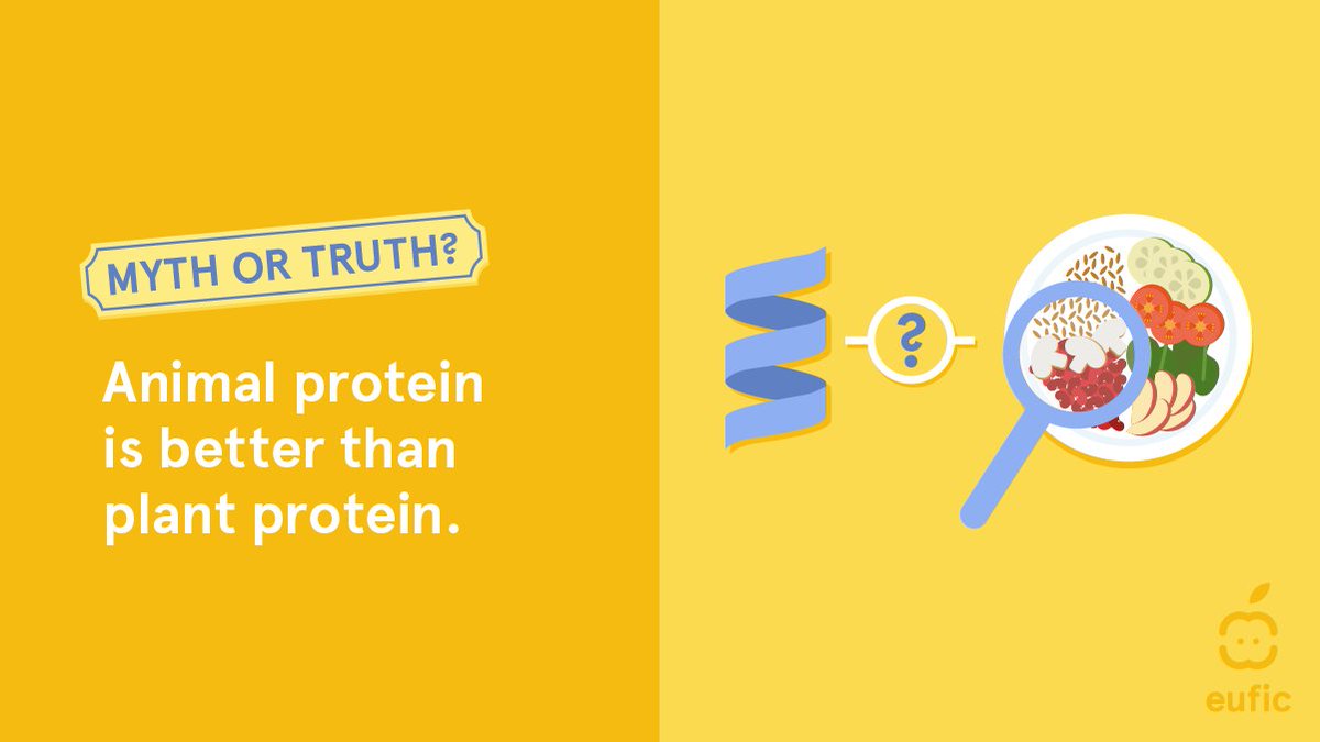 🌱 It’s a myth that #PlantProteins are ‘inferior’ to animal proteins.

All plant foods have all essential amino acids, just in varying amounts. Eating a varied diet with a mix of #PlantBased foods throughout the day provides your body with all the #AminoAcids it needs. 💪