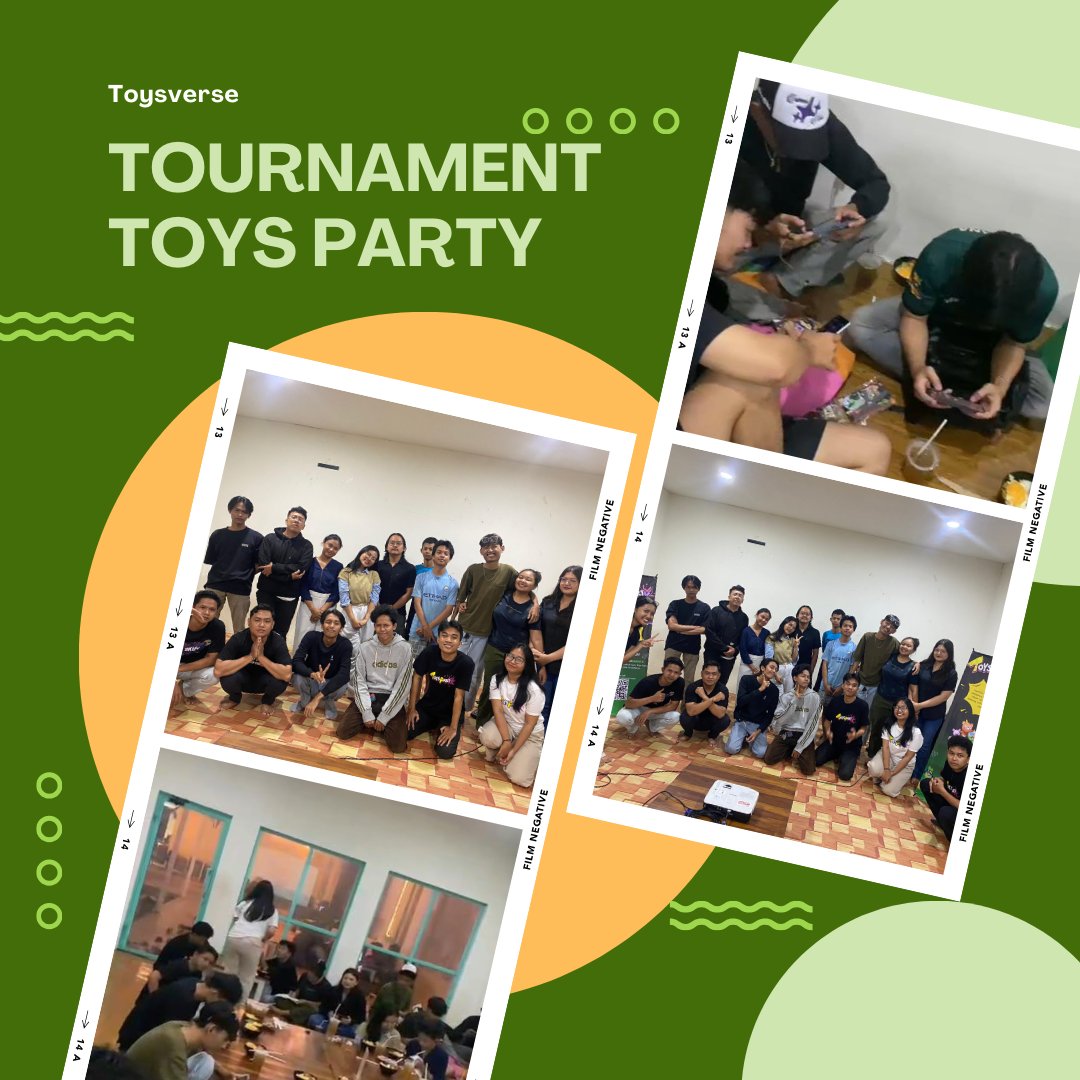 toyspartyid's tweet photo. Seru banget! 🎮💥 TOURNAMENT game toys party kali ini, penuh tawa, tantangan, dan keseruan! Teman-teman bertanding, bersaing, tapi tetap asyik bareng! Siap-siap jadi juara berikutnya! 🏆

#Toysverseparty #game #comingsoon #reward #tournament #fungames  #rpggame #MobileGame https://t.co/oecTC1jKMS