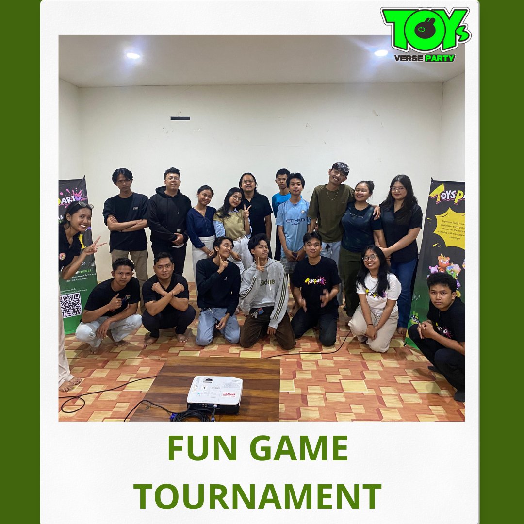 toyspartyid's tweet photo. Seru banget! 🎮💥 TOURNAMENT game toys party kali ini, penuh tawa, tantangan, dan keseruan! Teman-teman bertanding, bersaing, tapi tetap asyik bareng! Siap-siap jadi juara berikutnya! 🏆

#Toysverseparty #game #comingsoon #reward #tournament #fungames  #rpggame #MobileGame https://t.co/oecTC1jKMS