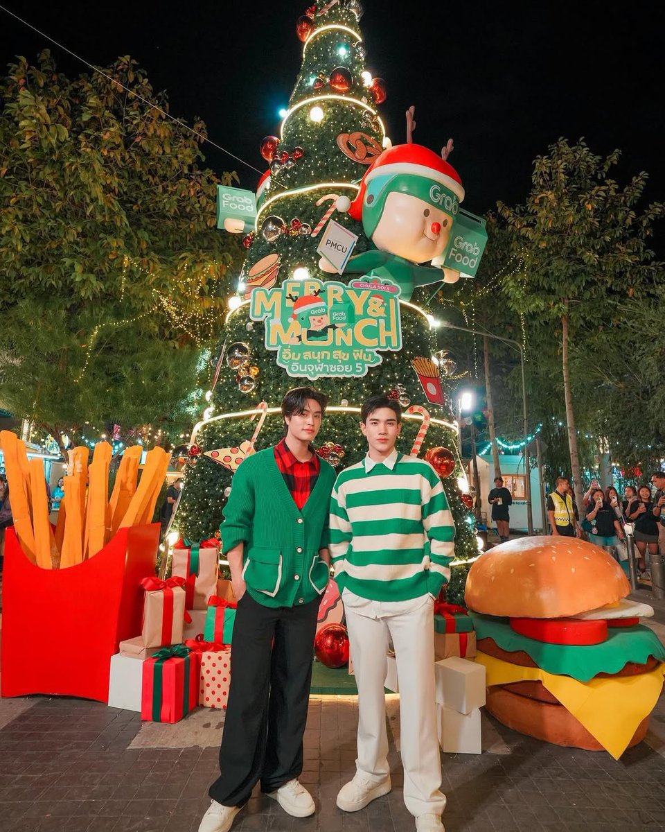 G4PPKris's tweet photo. Thank you to everyone who came to create good memories in 2024. 💚 Let's stay together for a long time.
IG: gemini_nt | 2025.01.07
GEMFOT X GRABFOOD
#GrabMerryMunchxGeminiFourth
#GrabFoodTH #TeamGrab
#GeminiFourth #เจมีไนน์โฟร์ท
#Gemini_NT #Fourthnattawat
@gemini_ti @tawattannn