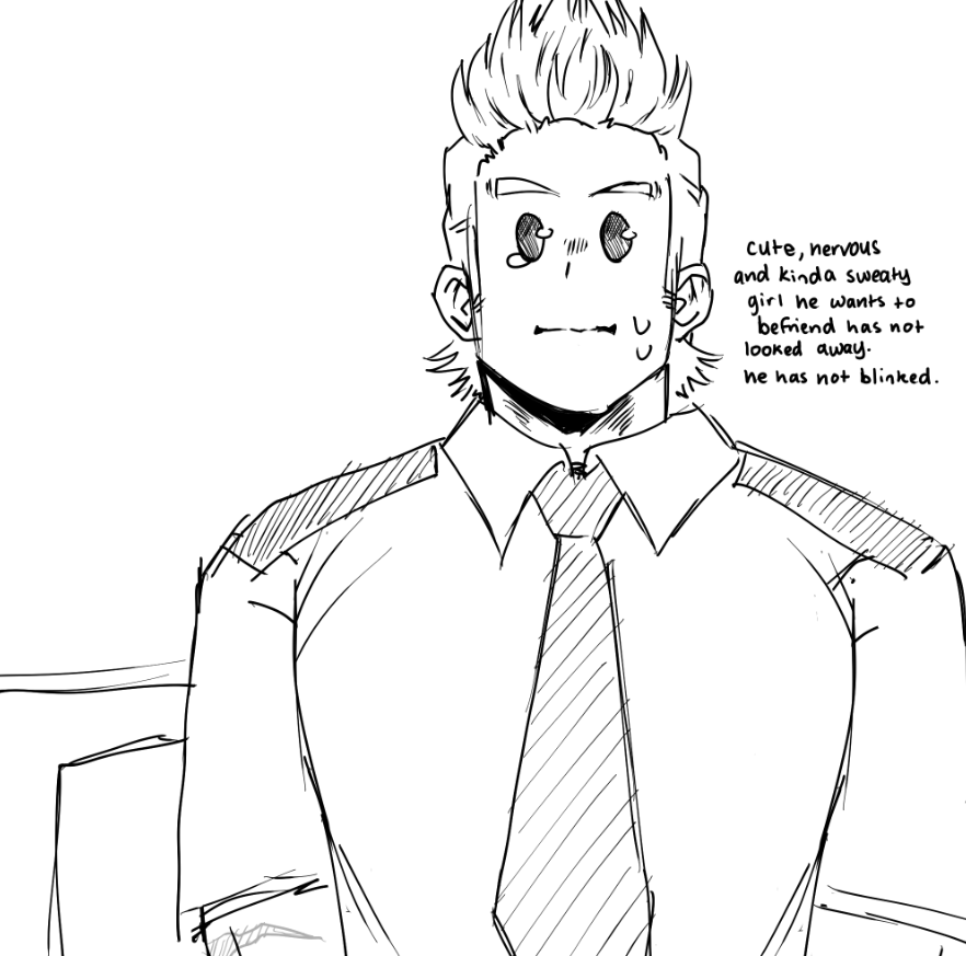 FIGHTINGALLOFME's tweet photo. first day jitters. and so it begins. 
#yumetwt #selfshiptwt #selfship #mirioisnttheselfshipbut #heymirio #miriotogata #mhaoc #mhaselfinsert #yumeship https://t.co/OelVgn6Xf0