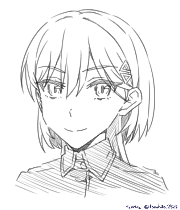 18時まで時間あるから泉ちゃん描いてみよう って思って描き始めたのはいいんだけど全然似なくて今はこれが限界
活動記録読んで出直します 