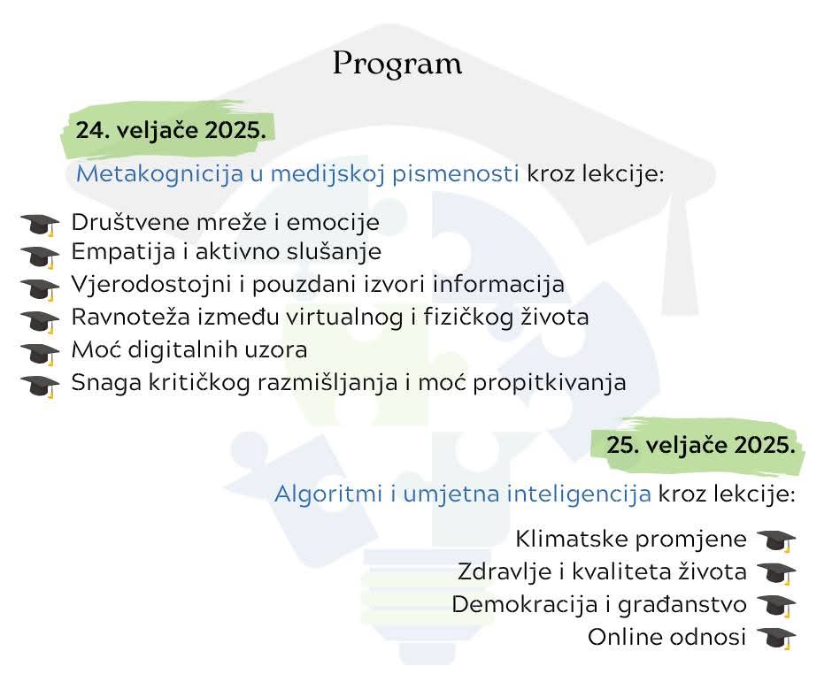 Mislili smo da će biti teško nadmašiti atmosferu prve Šᴋᴏʟᴇ ᴍᴇᴅɪᴊꜱᴋᴇ ᴘɪꜱᴍᴇɴᴏꜱᴛɪ, ali po broju prijava i inspirativnim motivacijskim pismima izgleda da će i ovogodišnja biti za pamćenje!
⚡️ Dragi učitelji predmetne nastave, prijave traju do 31. siječnja!