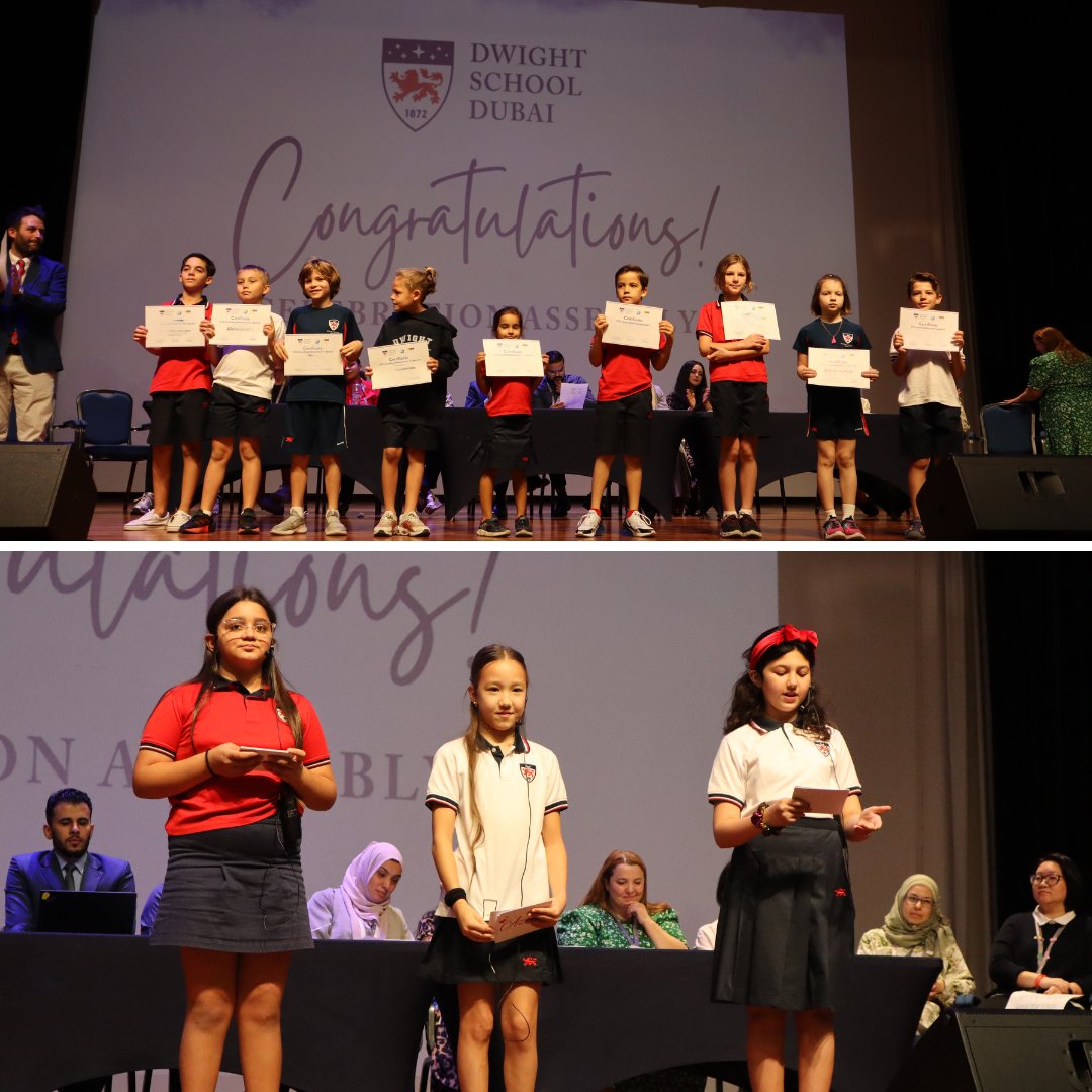 DwightSchoolDXB's tweet image. Celebrating Our Students&apos; Achievements!

It’s time to celebrate the incredible progress and achievements of our students in Term 1! 
#SparkOfGenius #DwightSchoolDubai #IB #DwightDifference