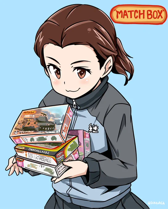 継続のタミちゃんがお誕生日なので お誕生日プレゼントはもちろんマッチボックスのキット 