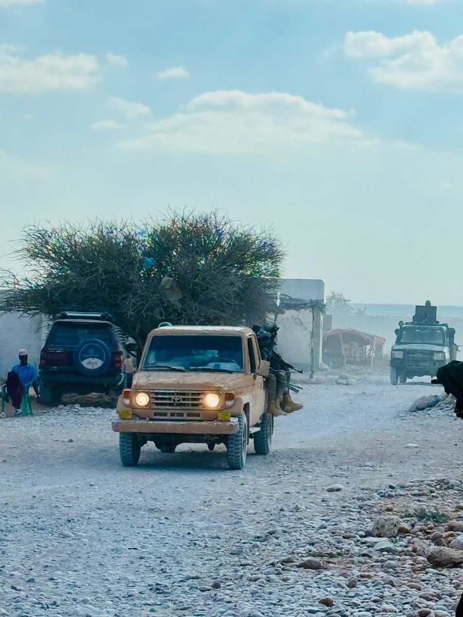 07 January 2025: The #Puntland Counterterrorism Forces have spread across the areas along the Calmiskaad mountains, coming from all directions to target #ISIS terrorists.