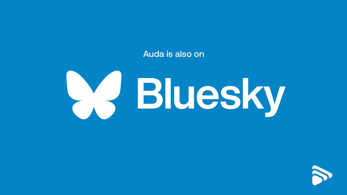 AudaAudio's tweet image. Follow us on Bluesky: bsky.app/profile/auda.a…