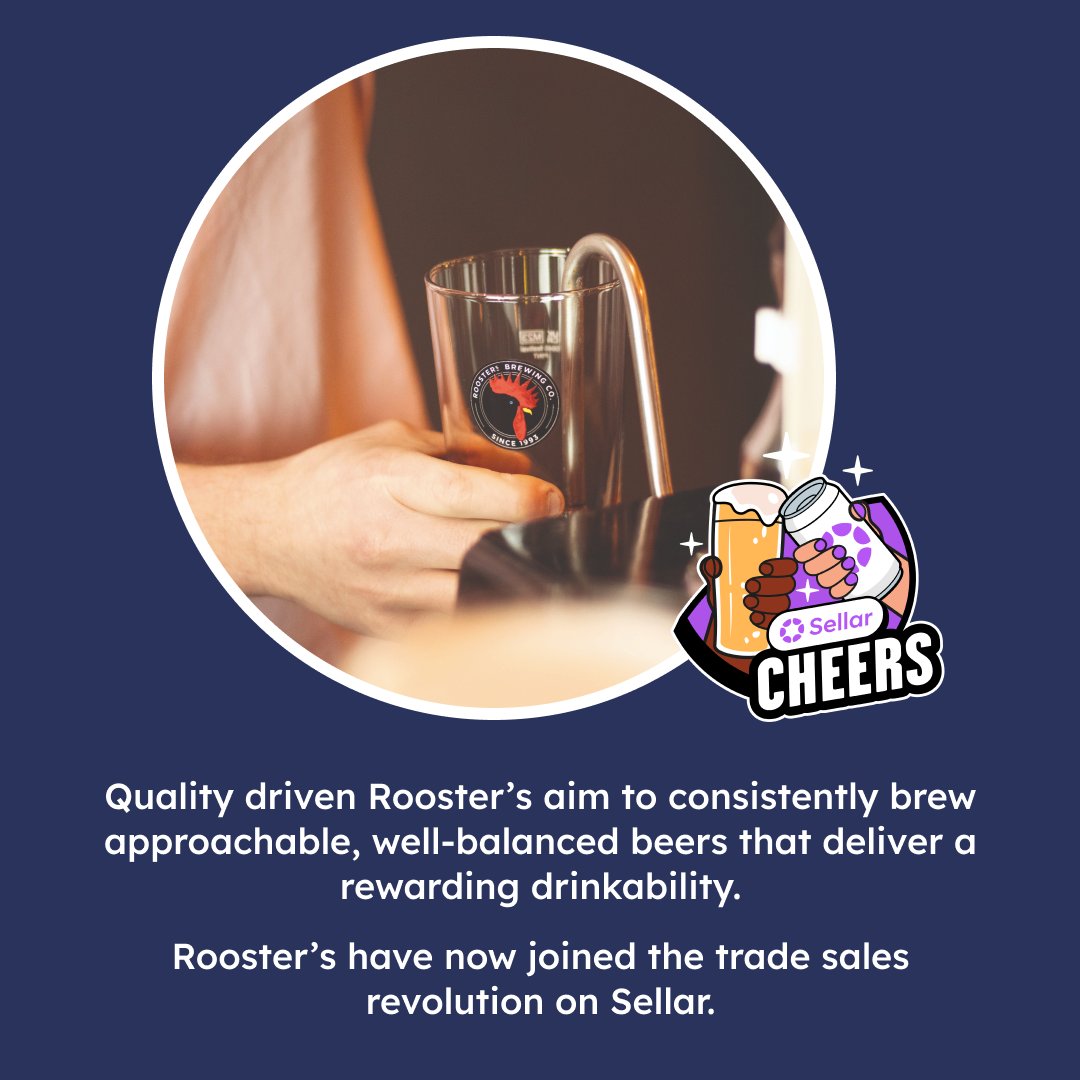 Rooster's Brewing Co is now on Sellar ✨ 

Sellar is the easiest way to order direct 💜
⁣⁣
🔗 app.sellar.io/suppliers/roos…