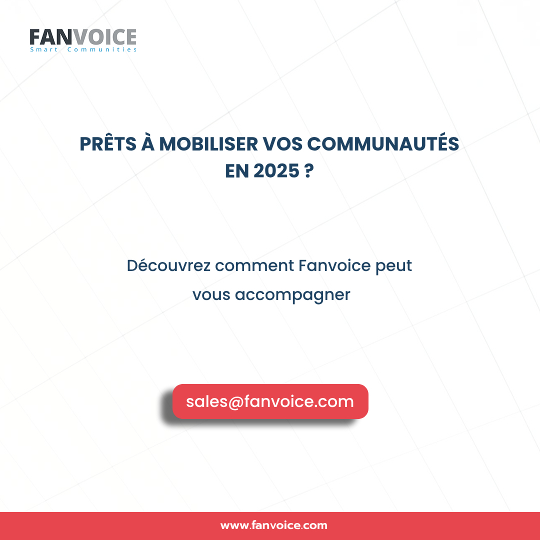 Découvrez les tendances des communautés en 2025 et leur impact dans notre carrousel ci-dessous ! 👇
#fanvoice #tendances #communautés