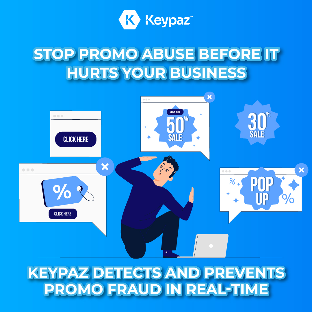 keypazsecure's tweet photo. Protect Your Business, Stop Promo Abuse Now! 🚫✨
✅Prevent financial loss
✅Protect your brand integrity
✅Focus on growth while we handle the risks
Discover how https://t.co/c08uzrqA9Q can help!
#PromoAbuse #Promo #Fraud #Keypaz #AI #Tech #B2B #Fintech #Ecommerce #startup https://t.co/v8ud5vhhNy